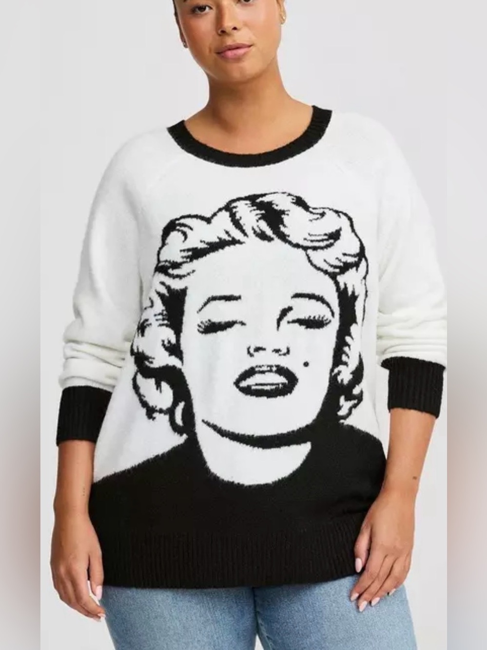 Torrid Marilyn Monroe long sleeve sweater size 5X